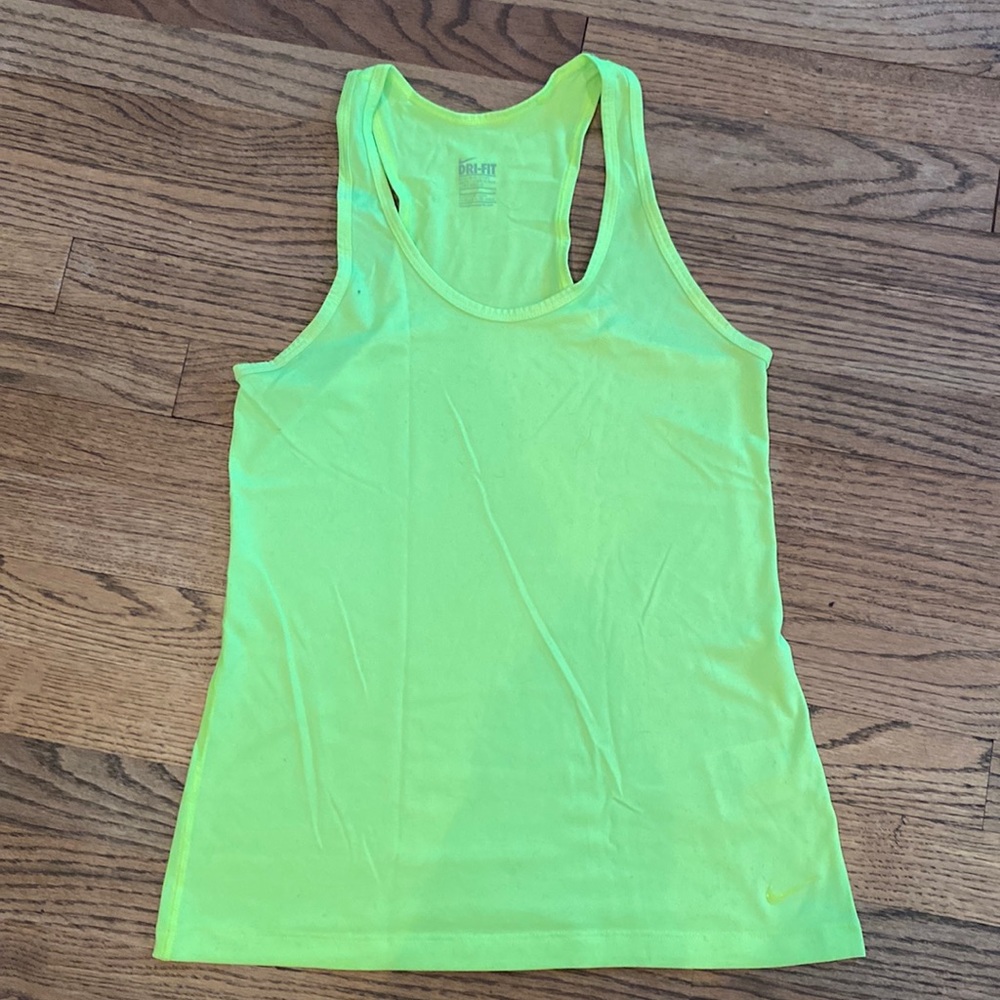 Nike Neon Dri-Fit Womens Tank